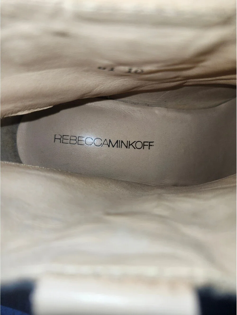 RARE Rebecca Minkoff Dalmatian pattern Hair-On Heeled Bootie Size 10